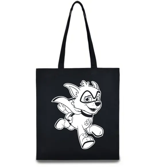 Еко-сумка Супер Роккі Чорний фото