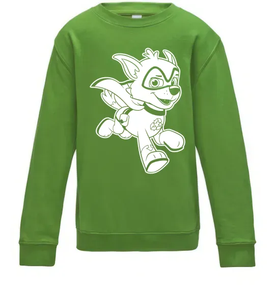 Дитячий світшот Супер Роккі Лаймовий фото