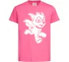 Дитяча футболка Супер Роккі Яскраво-рожевий фото