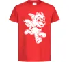 Дитяча футболка Супер Роккі Червоний фото