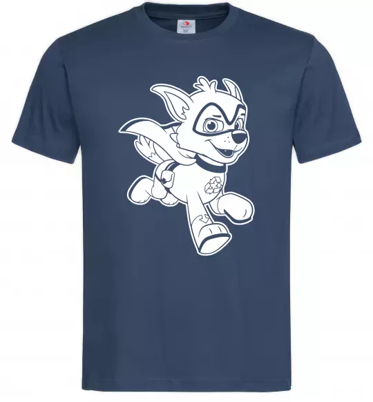 Чоловіча футболка Супер Роккі Темно-синій фото