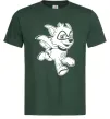 Чоловіча футболка Супер Роккі Темно-зелений фото