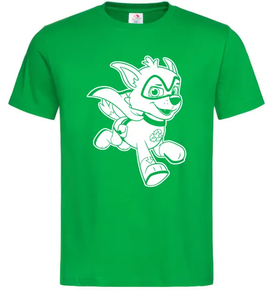 Чоловіча футболка Супер Роккі Зелений фото