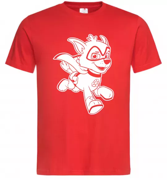 Чоловіча футболка Супер Роккі Червоний фото