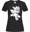 Жіноча футболка Супер Роккі Чорний фото