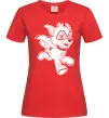 Жіноча футболка Супер Роккі Червоний фото