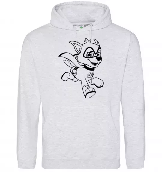 Чоловіча толстовка (худі) Супер Роккі Сірий меланж фото