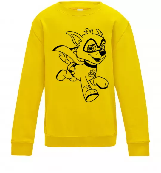 Дитячий світшот Супер Роккі Сонячно жовтий фото