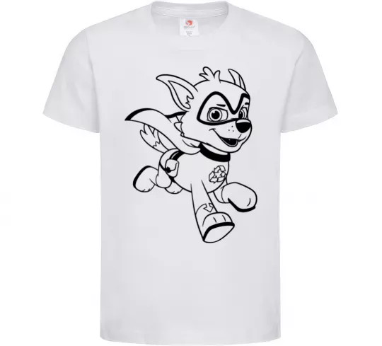 Дитяча футболка Супер Роккі Білий фото