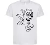 Дитяча футболка Супер Роккі Білий фото