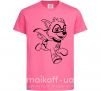 Детская футболка Супер Рокки Ярко-розовый фото