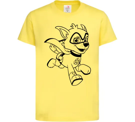 Дитяча футболка Супер Роккі Лимонний фото