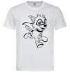 Чоловіча футболка Супер Роккі Білий фото