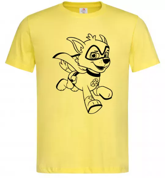 Чоловіча футболка Супер Роккі Лимонний фото