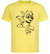 Чоловіча футболка Супер Роккі Лимонний фото