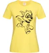 Жіноча футболка Супер Роккі Лимонний фото