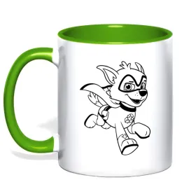 Чашка с цветной ручкой