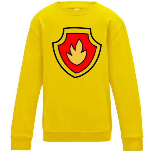 Дитячий світшот Значок Маршала Сонячно жовтий фото