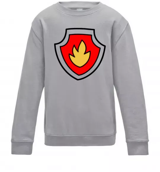 Дитячий світшот Значок Маршала Сірий меланж фото