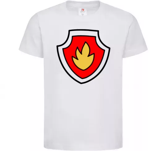 Дитяча футболка Значок Маршала Білий фото