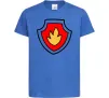Дитяча футболка Значок Маршала Яскраво-синій фото