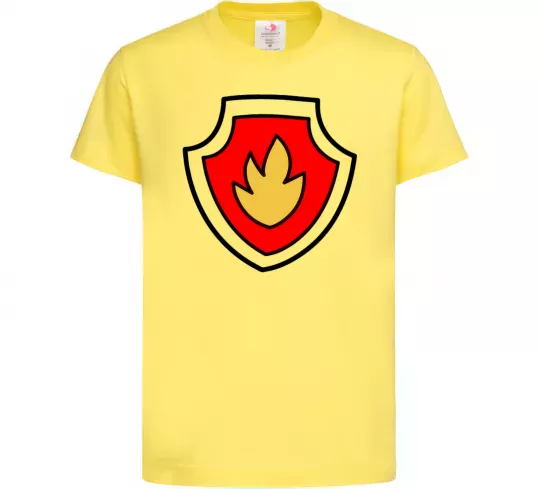 Дитяча футболка Значок Маршала Лимонний фото