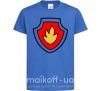 Детская футболка Значек Маршала Ярко-синий фото