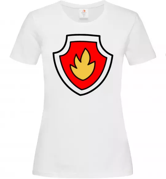 Женская футболка Значок Маршала Белый фото