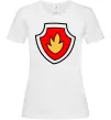 Женская футболка Значок Маршала Белый фото