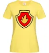 Женская футболка Значок Маршала Лимонный фото