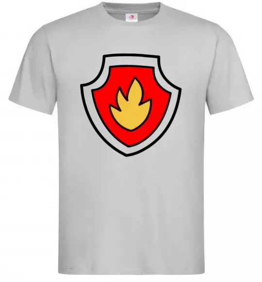 Мужская футболка Значок Маршала Серый фото