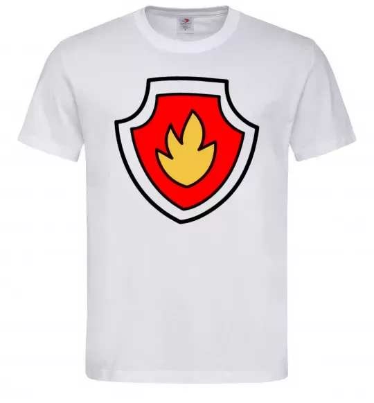 Мужская футболка Значок Маршала Белый фото