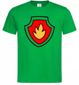 Мужская футболка Значок Маршала Зеленый фото