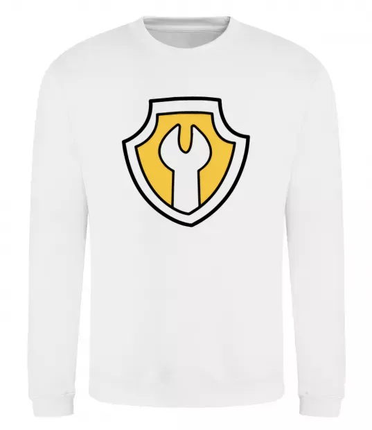 Свитшот Значок Раббл Белый фото