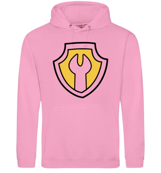 Жіноча толстовка (худі) Значок Раббл Рожевий фото