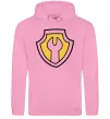 Жіноча толстовка (худі) Значок Раббл Рожевий фото