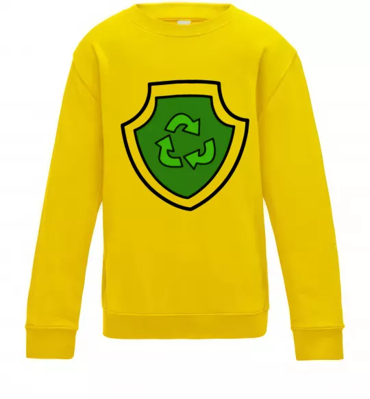 Дитячий світшот Значок Роккі Сонячно жовтий фото