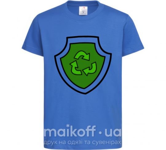 Детская футболка Значек Рокки Ярко-синий фото