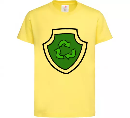 Дитяча футболка Значок Роккі Лимонний фото