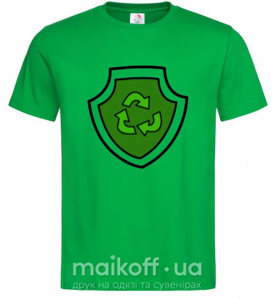Мужская футболка Значек Рокки Зеленый фото