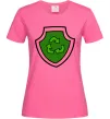 Жіноча футболка Значок Роккі Яскраво-рожевий фото