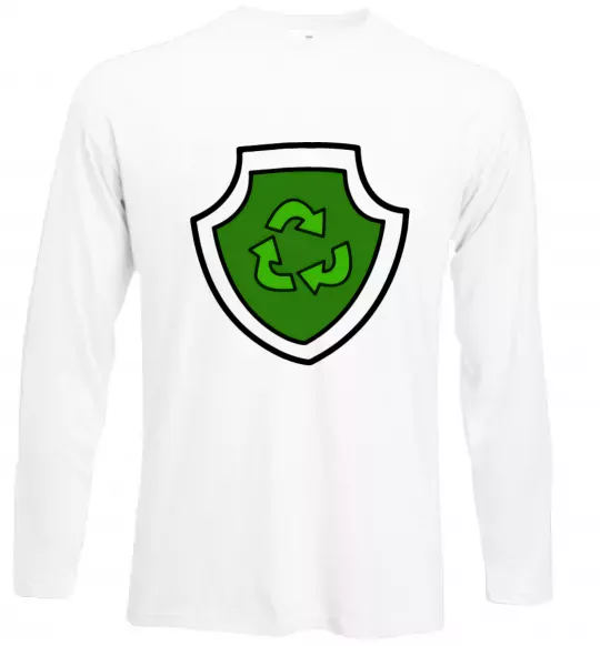 Лонгслив Значок Роккі Белый фото