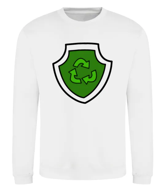 Світшот Значок Роккі Білий фото