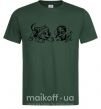 Мужская футболка Скай и Эверест Темно-зеленый фото