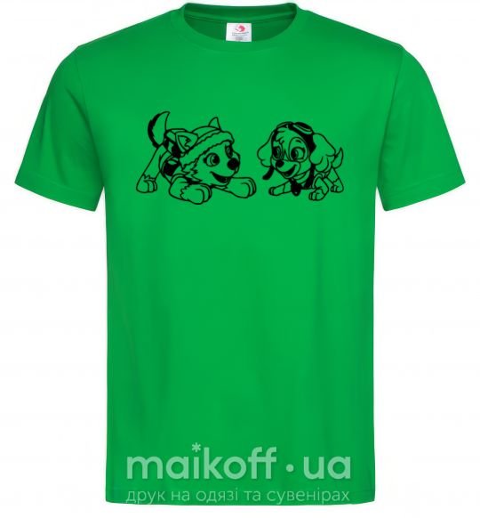 Чоловіча футболка Скай и Эверест Зелений фото