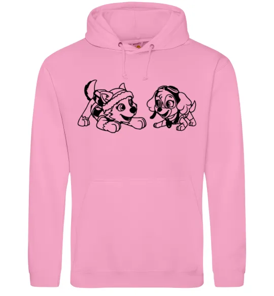 Мужская толстовка (худи) Скай і Еверест Розовый фото