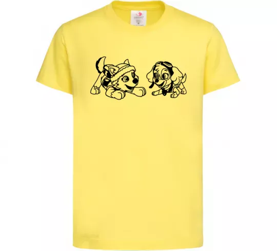 Дитяча футболка Скай і Еверест Лимонний фото