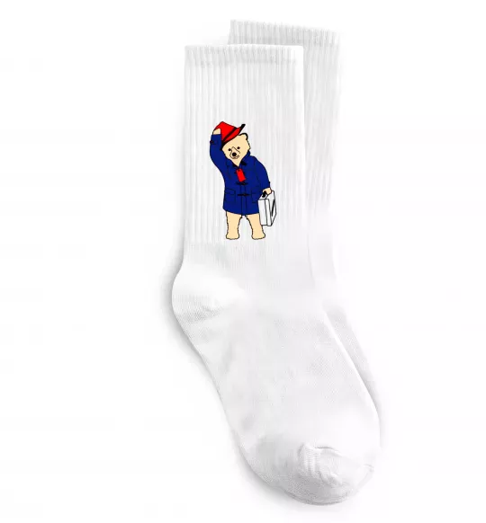 Носки Паддінгтон Белый фото