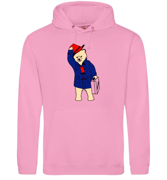 Чоловіча толстовка (худі) Паддінгтон Рожевий фото