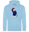 Жіноча толстовка (худі) Паддінгтон Блакитний фото